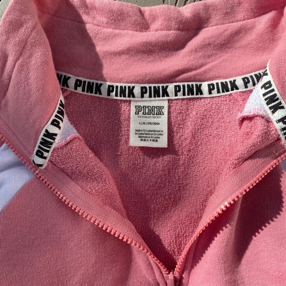 VS PINK 💗 Quarter Zip Pull Over